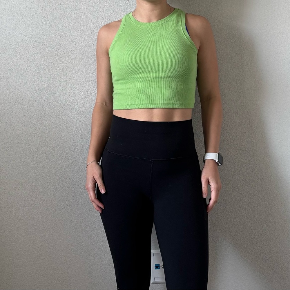 Green Destined Crop Top